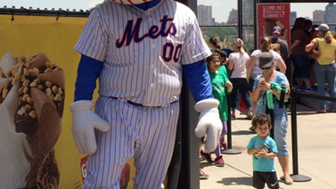 Mr. Met, the latest mischievous mascot